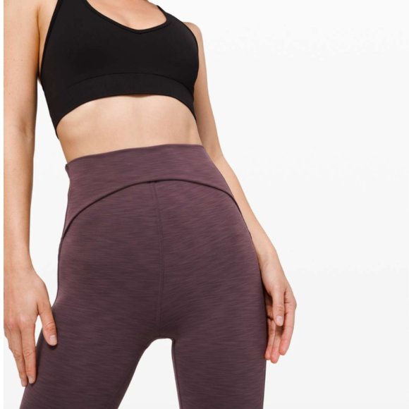 Lululemon Power Within High-Rise Black Currant 4 - Picture 4 of 15